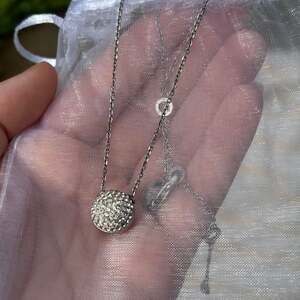 Henri Bendel Crystal Ball Pendant Necklace